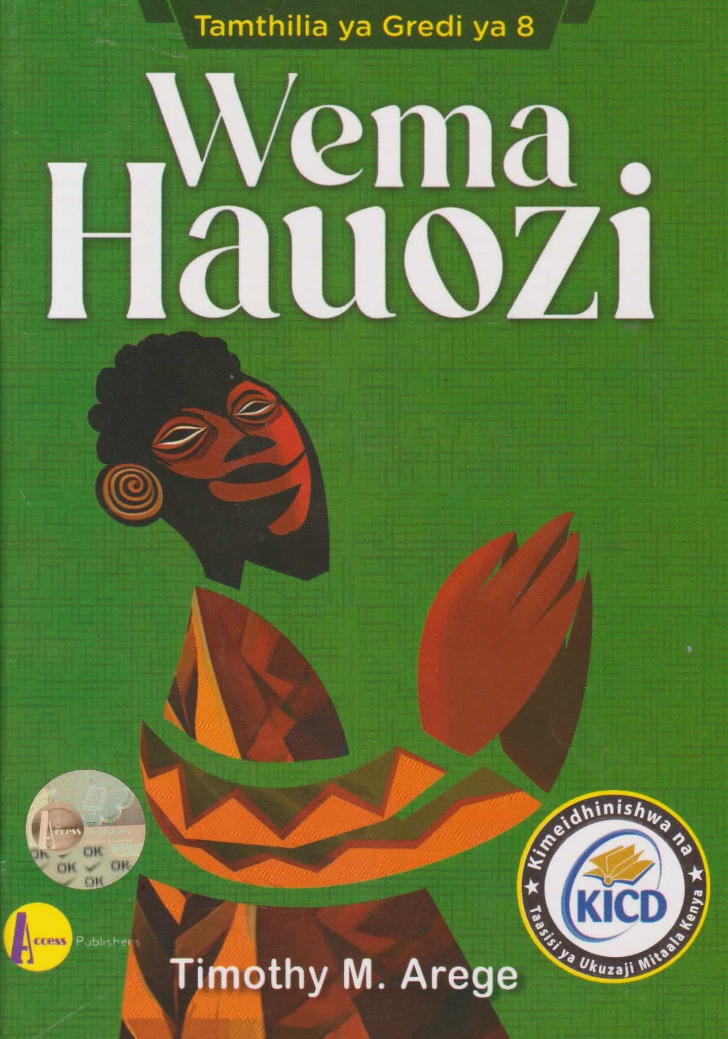 Cover of Wema Hauozi